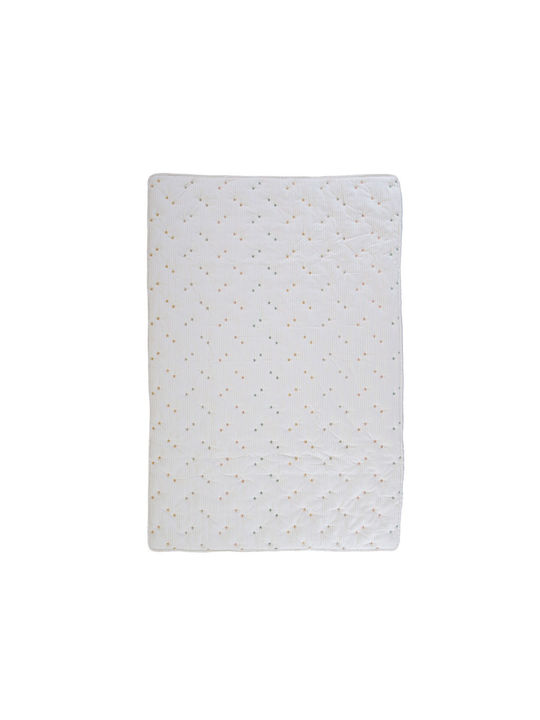 Nef-Nef Homeware Happy Детско Одеяло Микрофибър Екрю 80x110см
