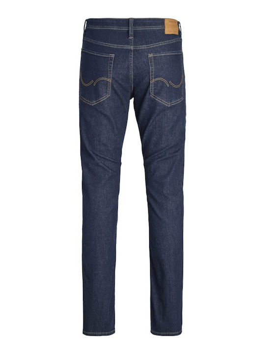 Men's Jeans Pants Elastic with Slim Fit Blue