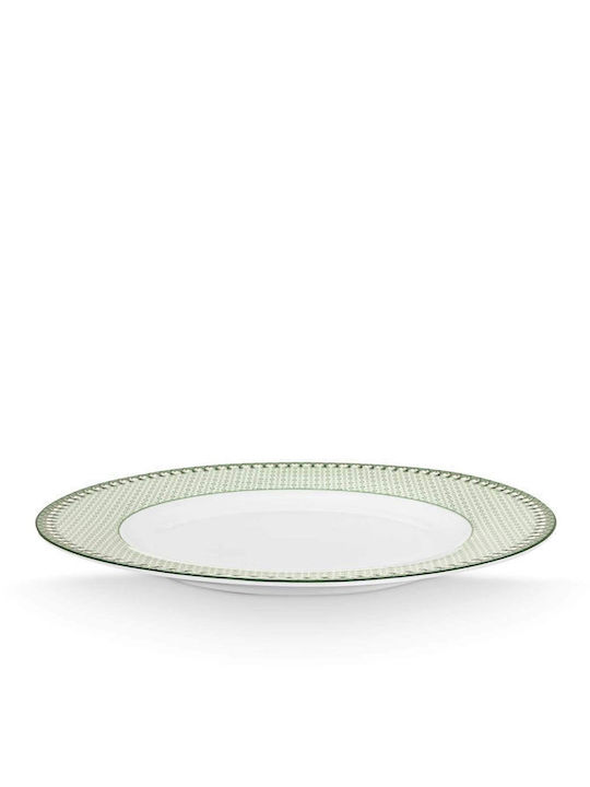 PiP Studio Εταζέρα από Πορσελάνη Πράσινη Ø17cm Π21xΜ26.5cm