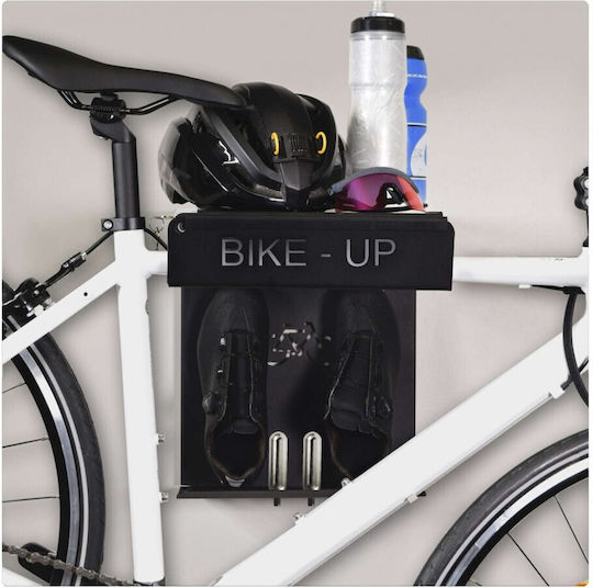Black Wall-Mounted Bicycle Holder Bike-up Thirard 00023894