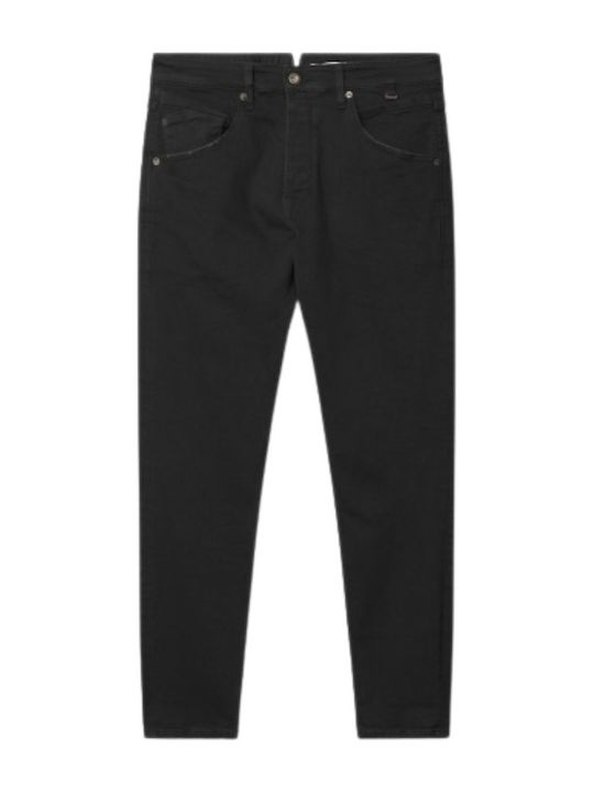 Alex Men's Jeans Pants Elastic with Regular Fit Black