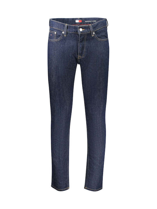 Men's Jeans Pants with Slim Tapered Fit Blue