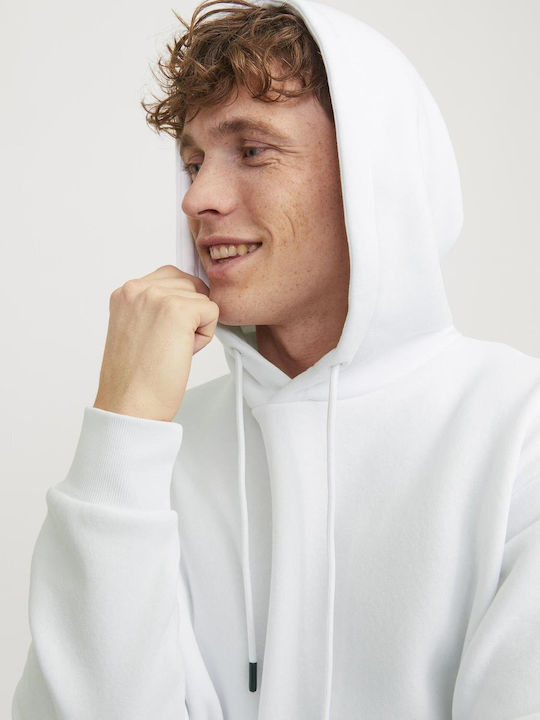 Herren Sweatshirt mit Kapuze Weiß