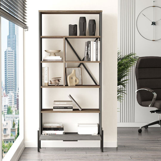 SteweHome Studentenmöbel-Sets Büro 5 Stück Anthrazit Grau 180x89.5x75cm
