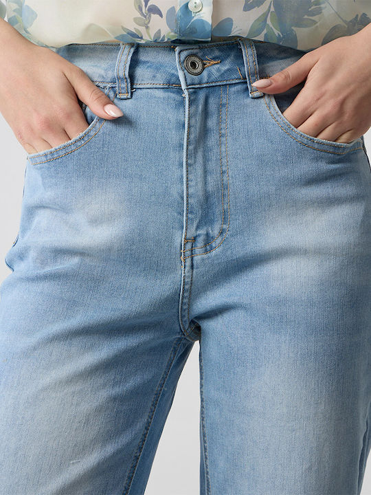 High Rise Women's Jean Pants in Mom Fit