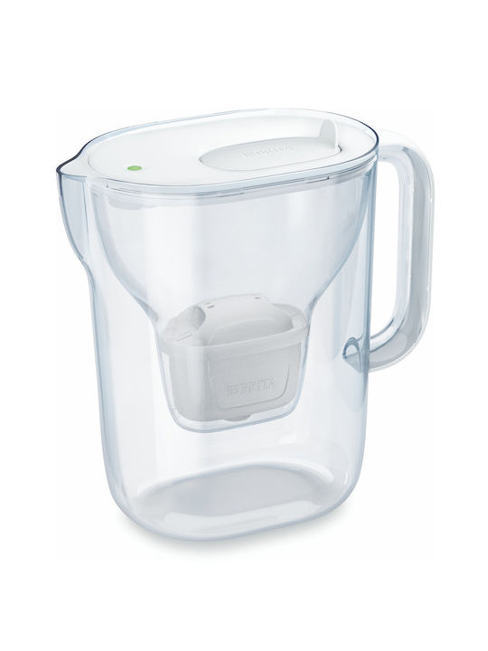 Brita Style Essential Xl White + Mx Pro Pure Plastic Serving Jug with Filter 3600ml