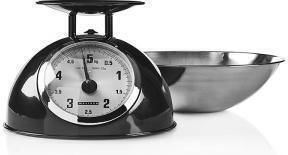 Melissa Analog Kitchen Scale with Bucket up to 5kg Black