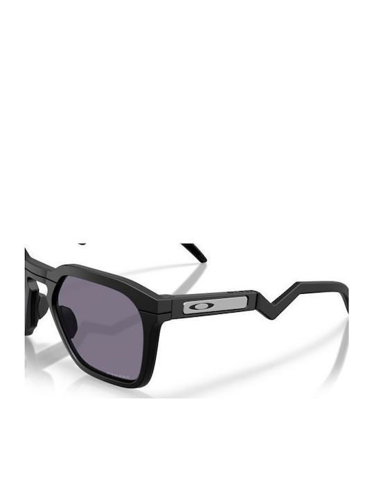 Oakley Unisex Sunglasses with Black Horn-Rimmed Frame and Gray Lenses OO9533-01