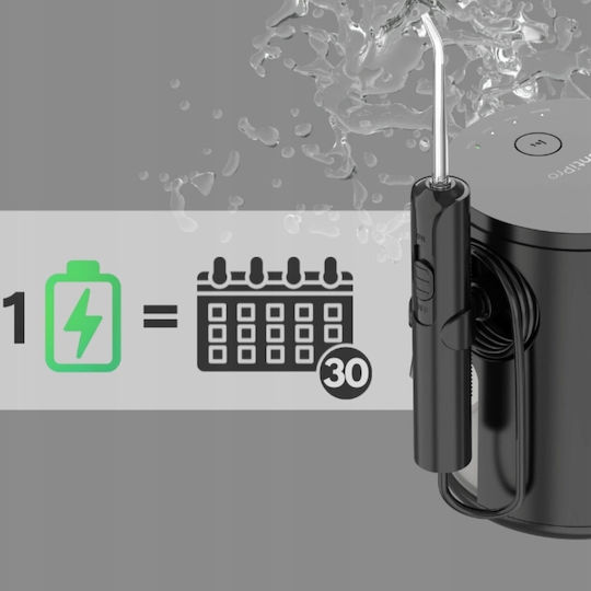 Alpha Dentipro Swf-07 Water Flosser Черен