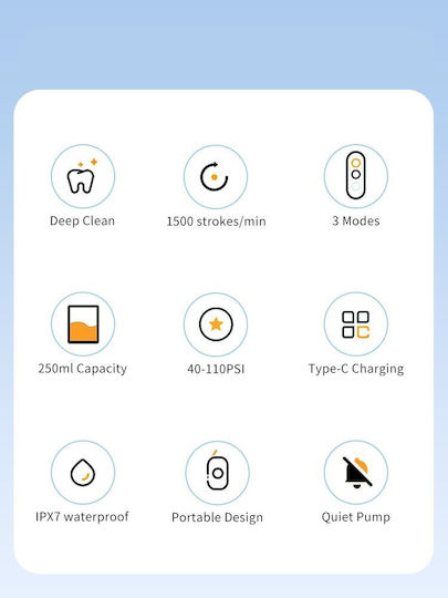 Ivismile 01wp-w White Water Flosser