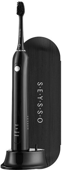 Seysso Carbon Basic Periuță Sonică Neagră