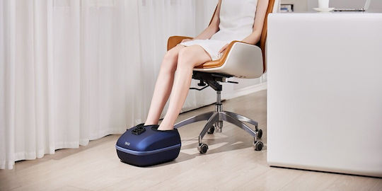 SKG Συσκευή Μασάζ Shiatsu για τα Πόδια με Λειτουργία Θέρμανσης Μπλε