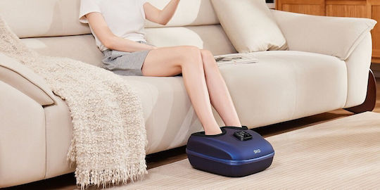 SKG Συσκευή Μασάζ Shiatsu για τα Πόδια με Λειτουργία Θέρμανσης Μπλε