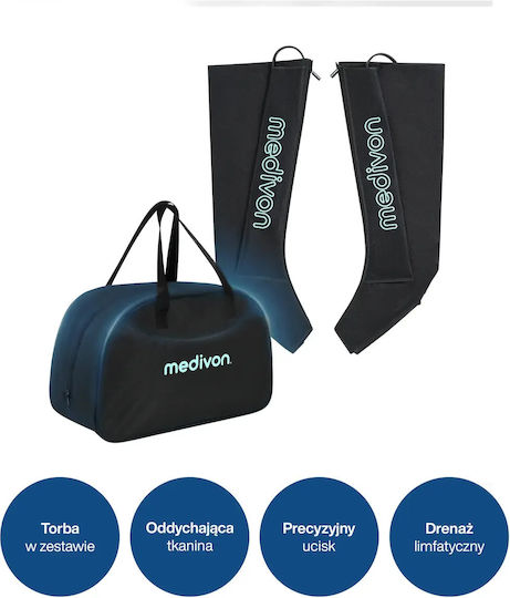 Medivon Massager Electric Massager for Legs Anti-Cellulite Black