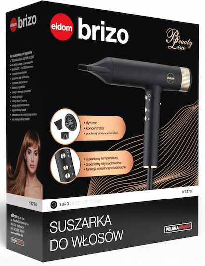 Eldom Ht270 Brizo 2000W Haartrockner