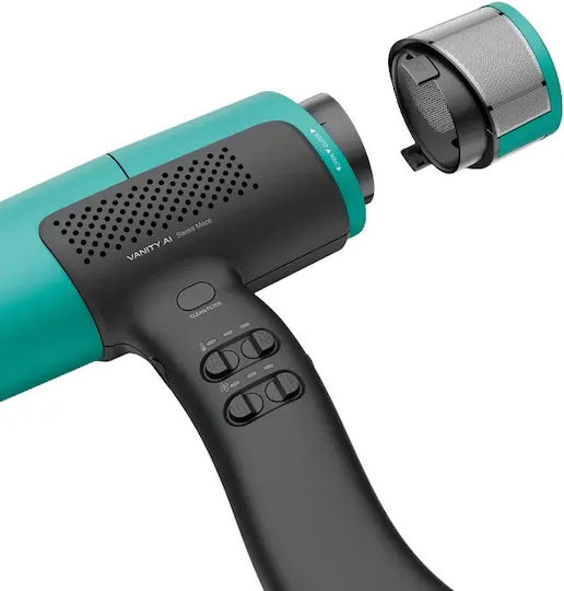 Valera Vanitycare Ai Emerald Pulse Hair Dryer Ionization Cold Air 2000w 3 Speeds 3 Temperatures