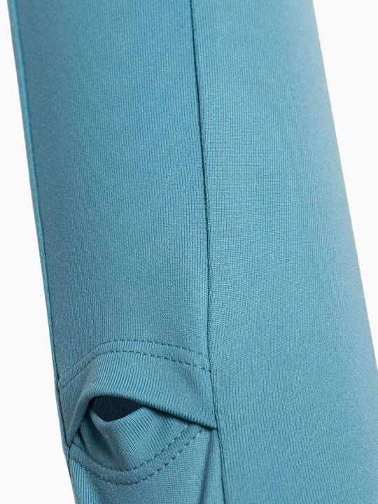 Dri-Fit Athletic Men's Long Sleeve Light Blue Blouse