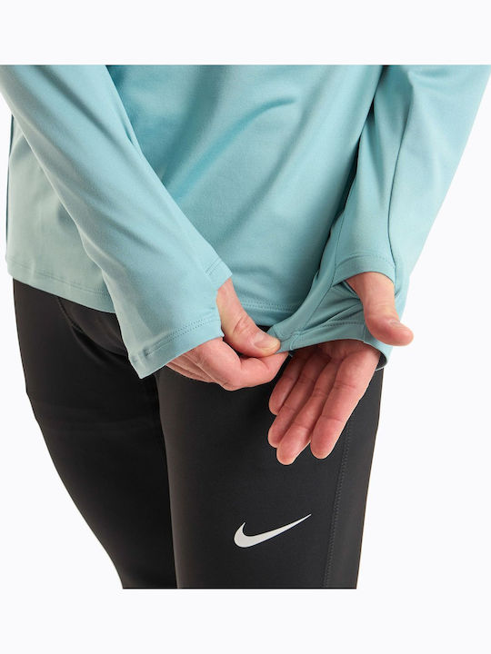 Dri-Fit Athletic Men's Long Sleeve Light Blue Blouse