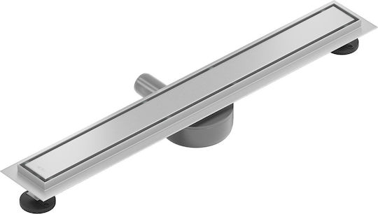 Mexen Flach 360° M13 2-in-1 Drehbarer Linear Bodenablauf 50 Cm Inox 1010050-40
