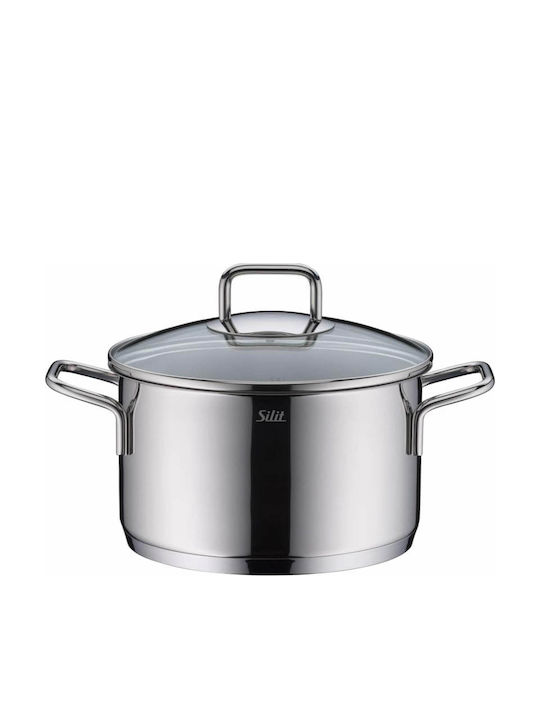 Silit Extra Cook Σετ Μαγειρικά Σκεύη από Ανοξείδωτο Ατσάλι 6τμχ