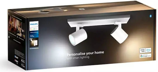 Philips Double Spot in White Colour