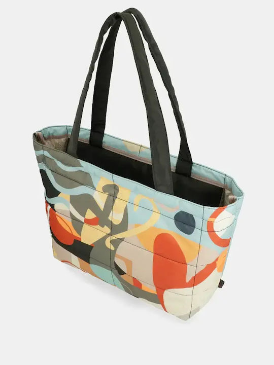 Set Geantă Damă Rucsac Albastru Deschis