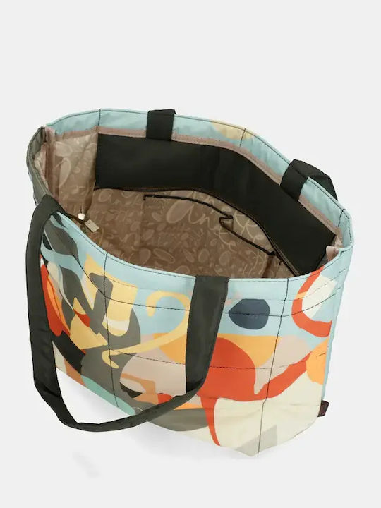 Set Geantă Damă Rucsac Albastru Deschis