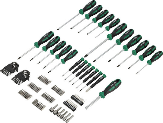 Stalco Screwdriver Set S-12399 114 Pieces