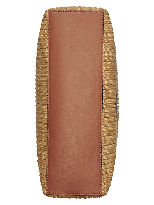 Paula Straw Women's Shoulder Bag Tabac