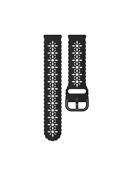 Silikon Tragbares Band Schwarz Für Amazfit GTS 4