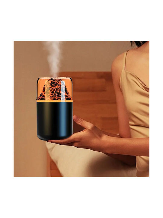 Dispozitiv Difuzor de Aromaterapie Ultrasonic cu Lumini LED Negru 180ml ZN1RCK3QWS1928