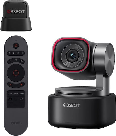 Obsbot Webcam Obsbot Tiny 3 Remote Control Microphone