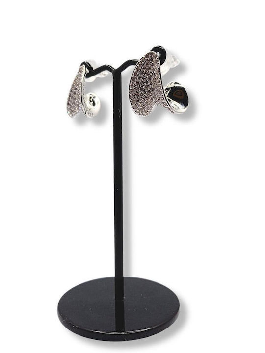 Stud Earrings with Stones