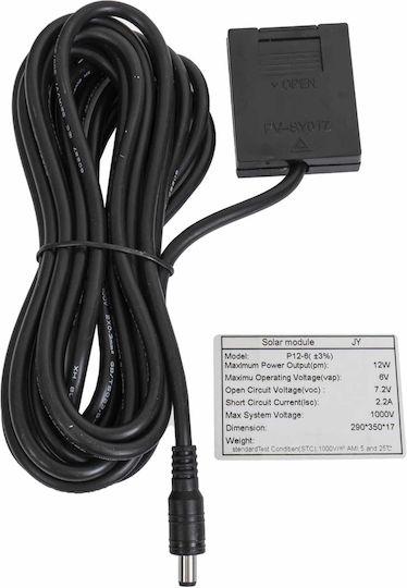 Proiector LED Solar Etanș 100W cu Telecomandă IP66