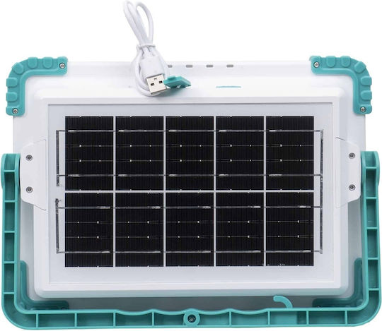 Proiector LED Solar Etanș 200W cu Telecomandă IP66