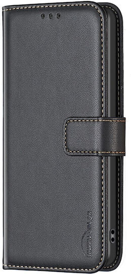 Binfen Book Δερματίνης / Σιλικόνης Μαύρο (Xiaomi 15T Pro)