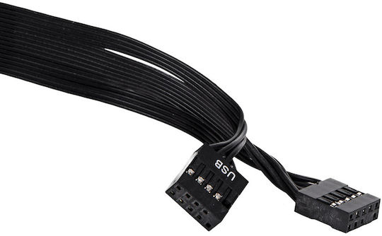 Front Panel 2xusb 2.0 78mm Akyga Ak-ca-85 Pc Front Panel 2xaudio 60cm