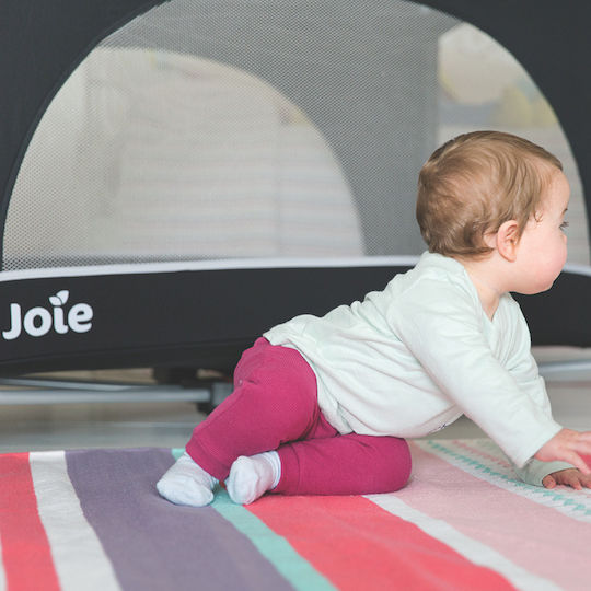 Joie Allura Loc de Joacă cu 2 Nivele cu Saltea Negru 120cm