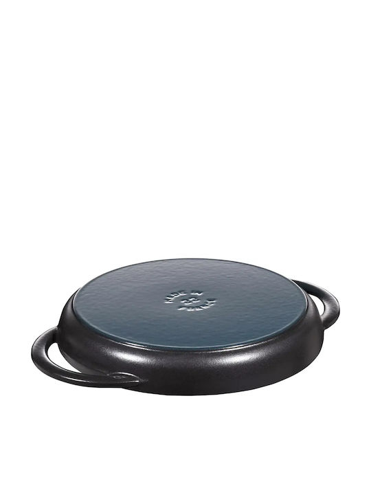 Staub Cast Iron Grill Pan with Non-Stick Coating 22cm