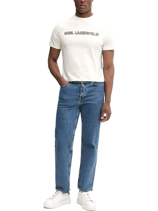 Karl Lagerfeld Tricou Alb-Deschis
