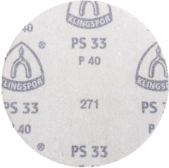 Klingspor Ps 33 Ck Self-fixing Disc P40 125mm Ext 154113