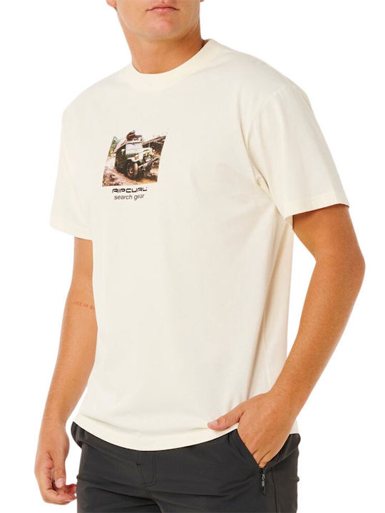 Herrenblusen T-Shirt Bone