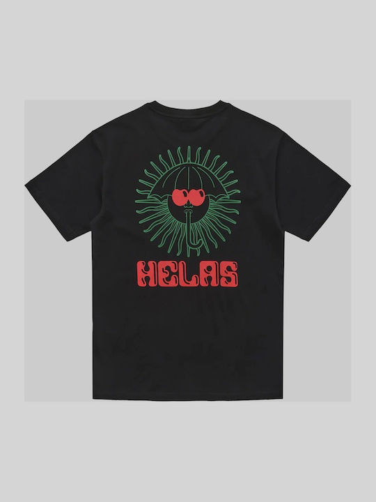 T-shirt Μαύρο