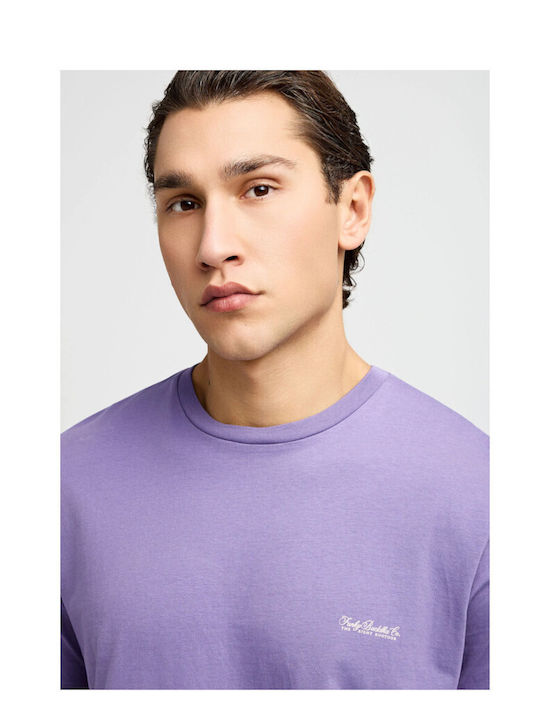Tricou Basic Lavandă Pudrată