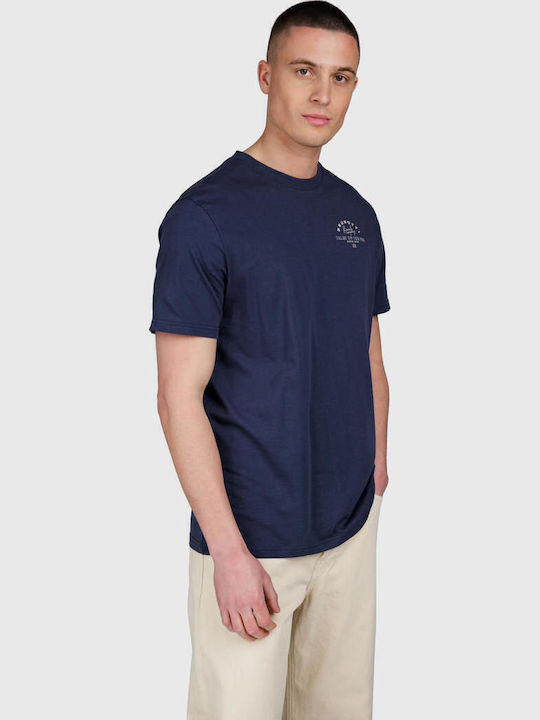 Janusai T-Shirt Indigo Blau