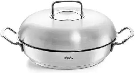 Fissler Original Profi Tigaie Sauté din Oțel Inoxidabil cu Capac 28cm