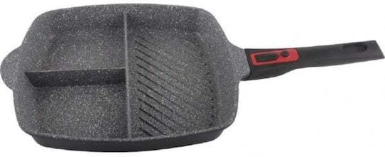Grill Pan Made of Aluminum with Stone Coating 28cm