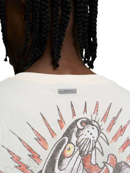 T-shirt Μπεζ