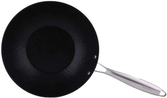 Wok din Oțel Inoxidabil cu Acoperire Ceramică 28cm