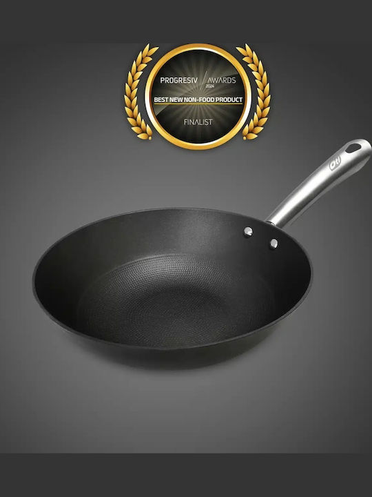 Wok από Μαντέμι με Αντικολλητική Επίστρωση 28cm